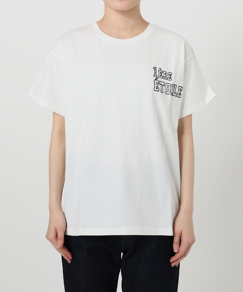 スローブイエナ　1ST ETOILE Tシャツ グレー　予約待ち スローブ イエナ SLOBE IENA 《追加予約》1ST ETOILE Tシャツ