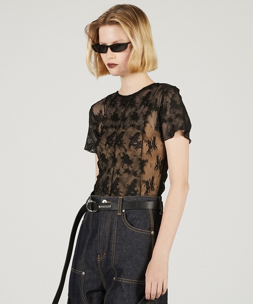 PRANK PROJECT 2WAYレースシアートップ / 2Way Lace Sheer Top