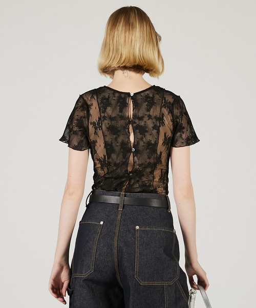 PRANK PROJECT 2WAYレースシアートップ / 2Way Lace Sheer Top