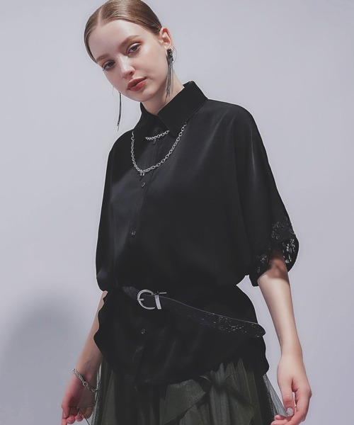 HARE パイピングビッグシャツ HARE（ハレ）の「パイピングビッグシャツ(HARE)（シャツ