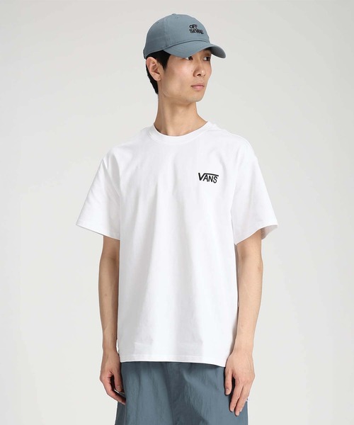 VANS ゲザゲザのSK8 Tシャツ ホワイト Buy Men's Vans Skate Skull Daze T-Shirt VN0A7SMKWHT1 in