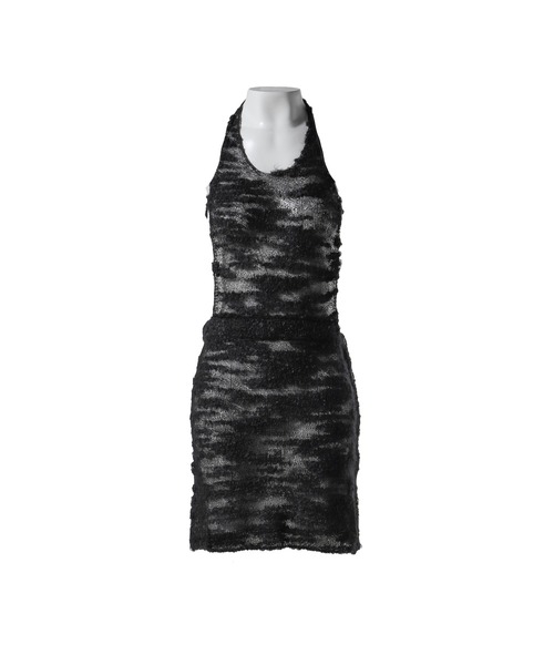 ドレス CLOUD HALTER KNIT DRESS