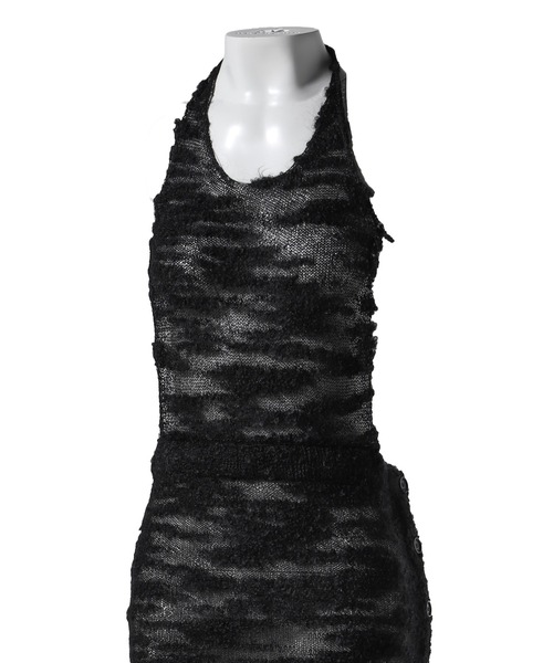 ドレス CLOUD HALTER KNIT DRESS_4