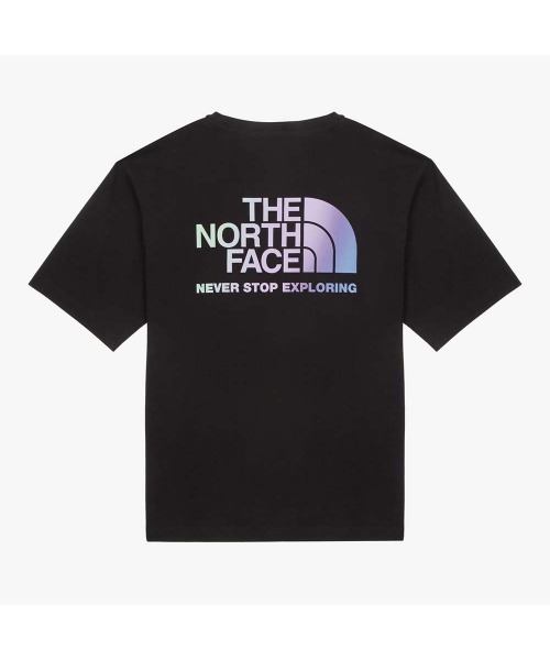 【オーロラ】THE NORTH FACEノースフェイス 刺繍ロゴTシャツ THE NORTH FACE tシャツ 国内未発売 FACE(ザ ノース フェイス)/T