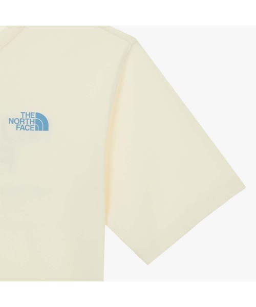 【オーロラ】THE NORTH FACEノースフェイス 刺繍ロゴTシャツ THE NORTH FACE tシャツ 国内未発売 FACE(ザ ノース フェイス)/T