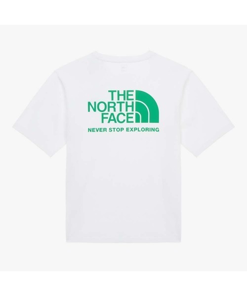 【オーロラ】THE NORTH FACEノースフェイス 刺繍ロゴTシャツ THE NORTH FACE tシャツ 国内未発売 FACE(ザ ノース フェイス)/T