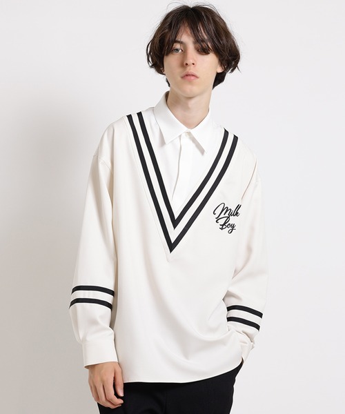 MILKBOY（ミルクボーイ） ブラウス シャツ SCHOOLY シャツ レディース