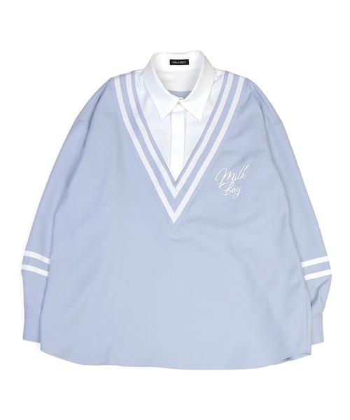 メンズ milkboy ミルクボーイ sailorman セーラー シャツ ブラウス