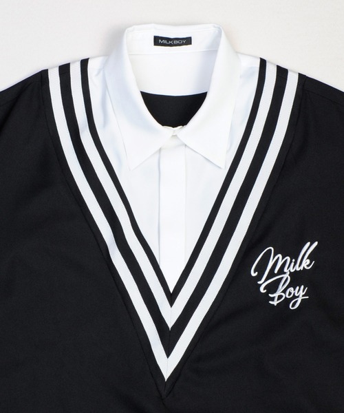 MILKBOY（ミルクボーイ） ブラウス シャツ SCHOOLY シャツ レディース