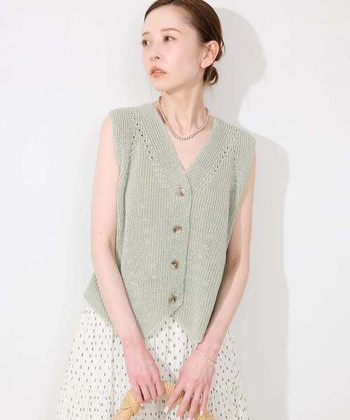 SLOBE IENA（スローブイエナ） ニット セーター 「追加2」ニットジレ