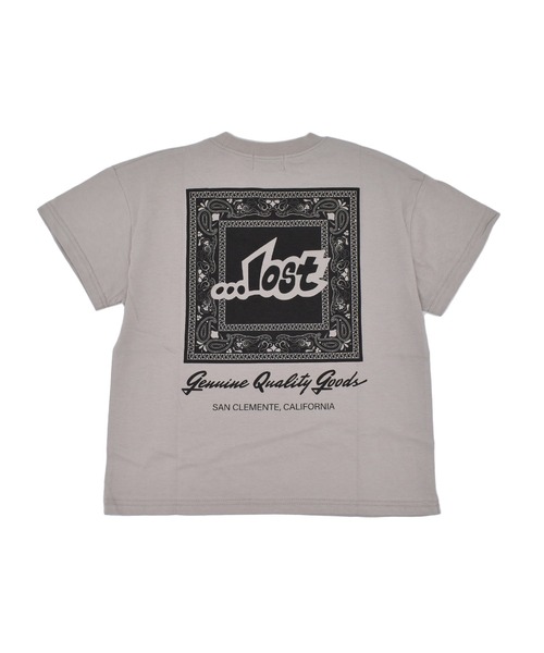 LOST（ロスト） tシャツ キッズ 半袖 Tシャツ バックプリント バンダナ