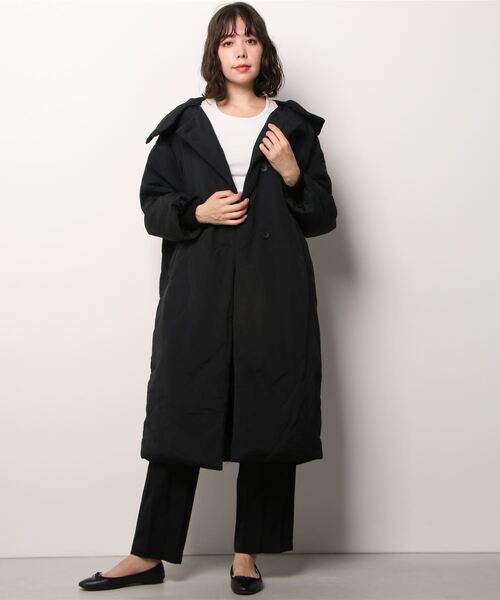 「Auntie Rosa Holiday」 コート FREE ブラック レディース_画像2