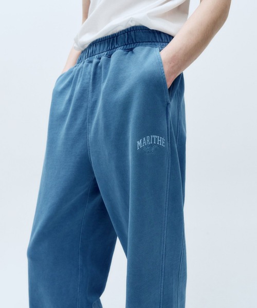 スウェットパンツ ジャージ PIGMENT WIDE SWEAT PANTS レディース メンズ | MARITHE + FRANCOIS GIRBAUD | 19