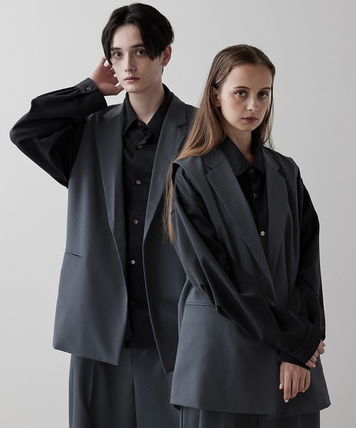 CLEL 「CLEL」 ベスト M ブルー系その他 メンズ : ZOZOTOWN