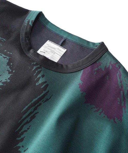 「SHAREEF」 半袖Tシャツ 2 パープル メンズ