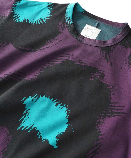 「SHAREEF」 半袖Tシャツ 2 パープル メンズ