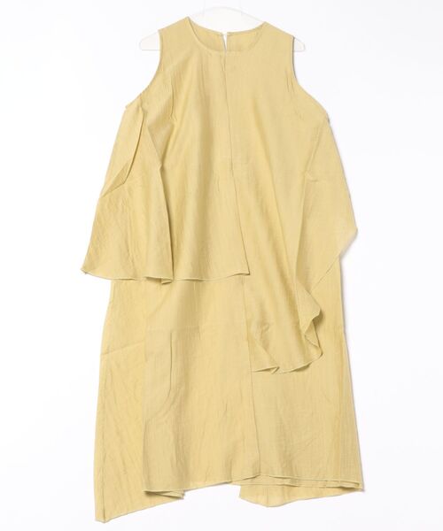 ラッフルティアードワンピース tocco closet ワンピース 「ZOZO限定」変形ラッフルティアード