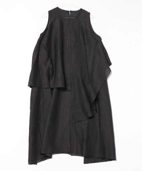 ラッフルティアードワンピース tocco closet ワンピース 「ZOZO限定」変形ラッフルティアード