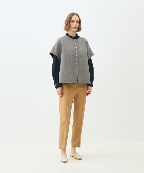 TOMORROWLAND collection ベスト ジレ ガンクラブトゥースリバー 4-way