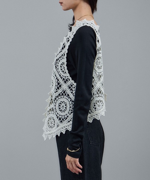 SALON adam et rope'（サロン アダム エ ロペ） ベスト ジレ エン