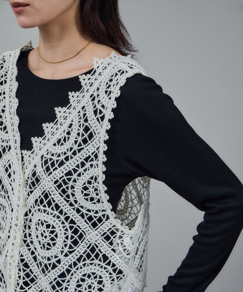 SALON adam et rope'（サロン アダム エ ロペ） ベスト ジレ エン