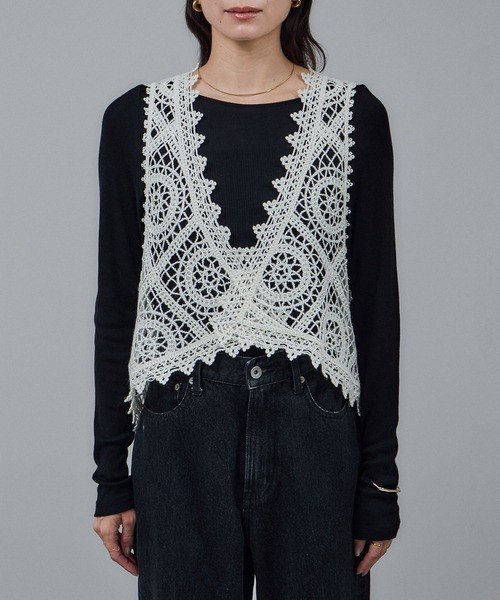 SALON adam et rope'（サロン アダム エ ロペ） ベスト ジレ エン