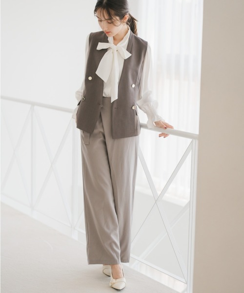 MISCH MASCH（ミッシュマッシュ） パンツ 2025秋冬新作 ラップリボン