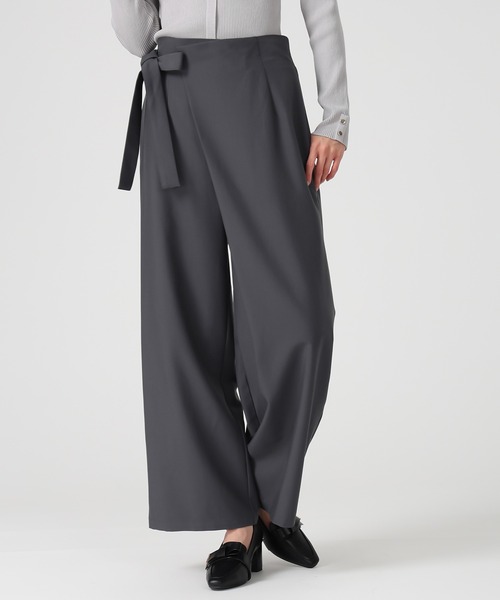 ミッシュマッシュ（MISCH MASCH）/2025秋冬新作 ラップリボンパンツ MISCH MASCH（ミッシュマッシュ） パンツ 2025秋冬新作 ラップリボン