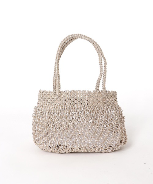 新品未使用❣️The Bagmati シルバー かごバッグメッシュ メッシュ バック（The Bagmati）（色：シルバー系）のおすすめ
