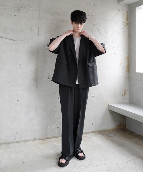 ETELIO」 セットアップ M ブラック メンズ : ZOZOTOWN Yahoo!店 - 通販