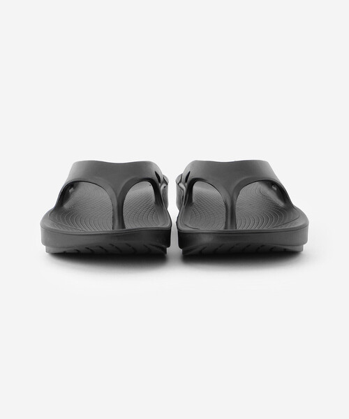 「OOFOS」 ビーチサンダル 24 ブラック レディース_画像6