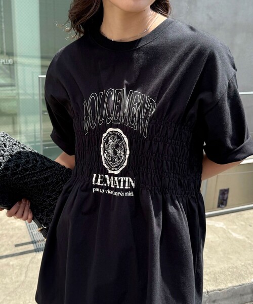 fredy emue（フレディエミュ） 半袖ワンピース 38 ブラック レディース