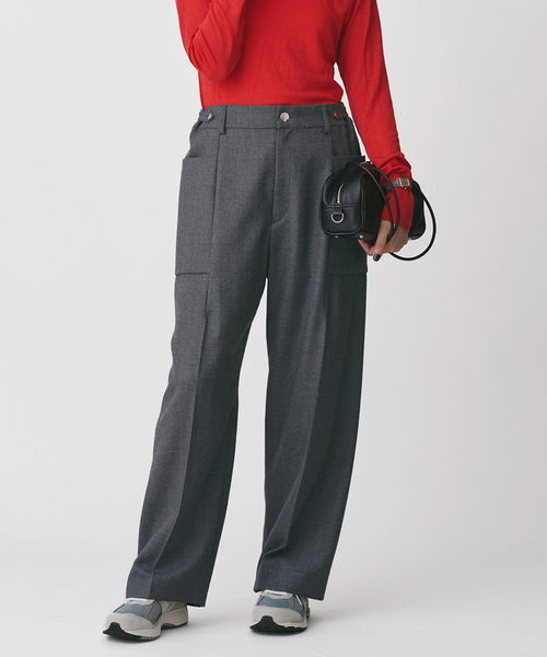 IENA（イエナ） スラックス パンツ サキソニーポケットパンツ