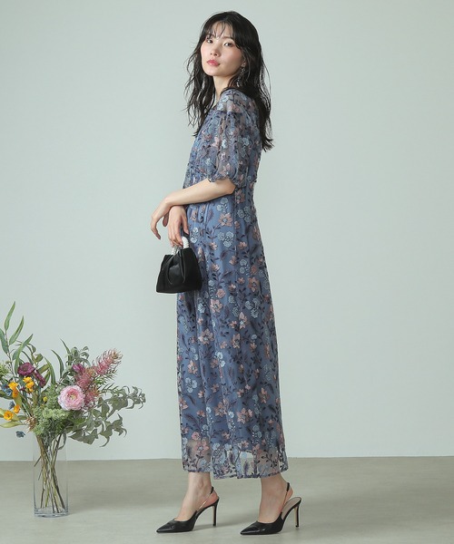 「Kana」 半袖ワンピース M オレンジ レディース_画像8