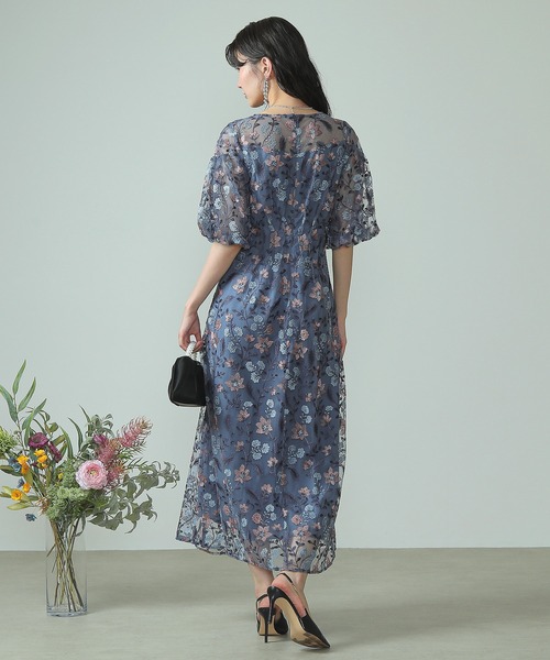 「Kana」 半袖ワンピース M オレンジ レディース_画像9