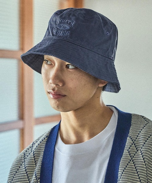 niko and…（ニコアンド） 帽子 ハット カレッジロゴダックハット