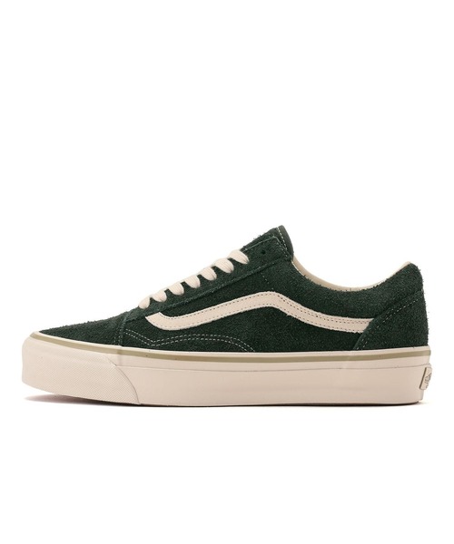VANS メンズシューズ、紳士靴（色：グリーン系）｜ファッション