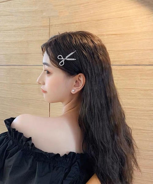 shoppinggo ヘアクリップ ヘアピンセット 3タイプ パール ヘアクリップ
