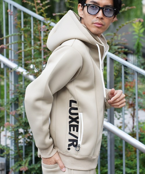 パーカー (RM)「LUXE/R GOLF」ストレッチ スポンジ ボンディング