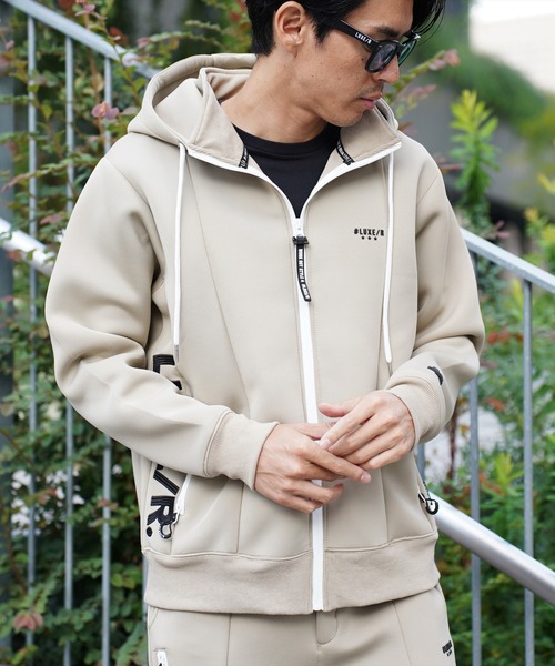 パーカー (RM)「LUXE/R GOLF」ストレッチ スポンジ ボンディング
