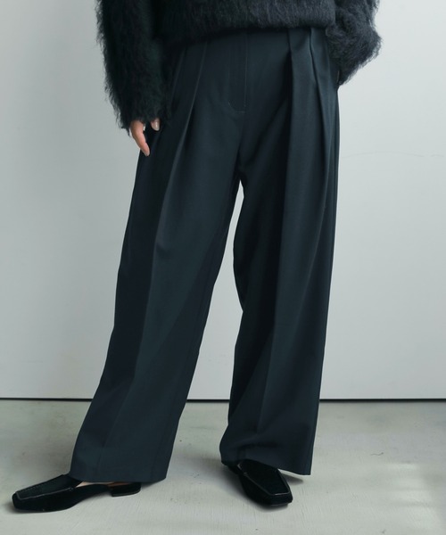 anukeスリッポン anuke（アンヌーク） スリッポン Velour Slide Shoes レディース