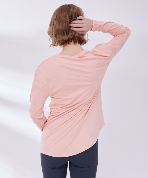 「NERGY」 長袖カットソー FREE ホワイト レディース_画像6