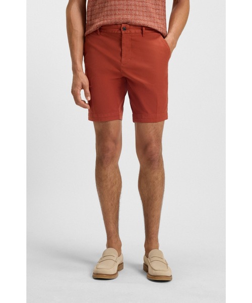 BOSS（HUGO BOSS） パンツ スリムフィット ショートパンツ ストレッチ