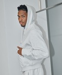 パーカー SHORT ZIP HOODIE/シ...の詳細画像4