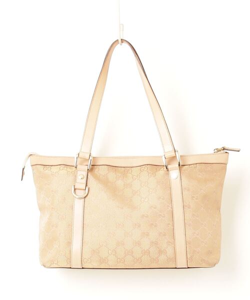 GUCCI（グッチ） GGキャンバス トートバッグ - ピンク レディース