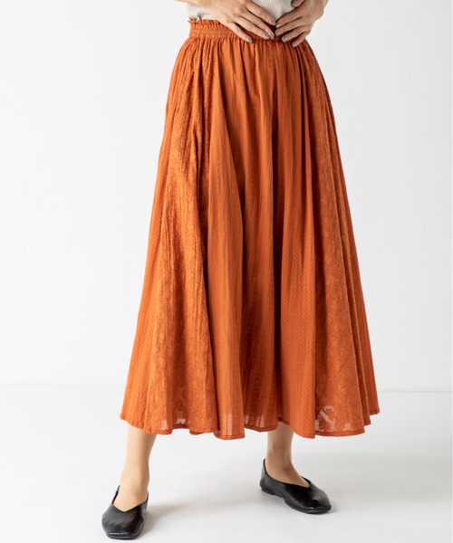 「MILLION CARATS」 「style4」フレアスカート FREE チャコールグレー レディース_画像5