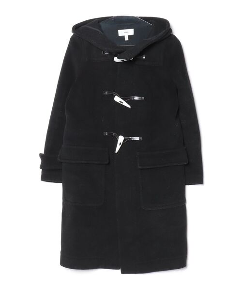 HYKE（ハイク） ダッフルコート 1 ブラック レディース : ZOZOTOWN