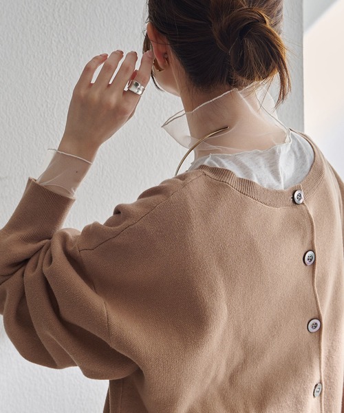 pual ce cin tシャツ チュールドッキングレイヤードカットソー