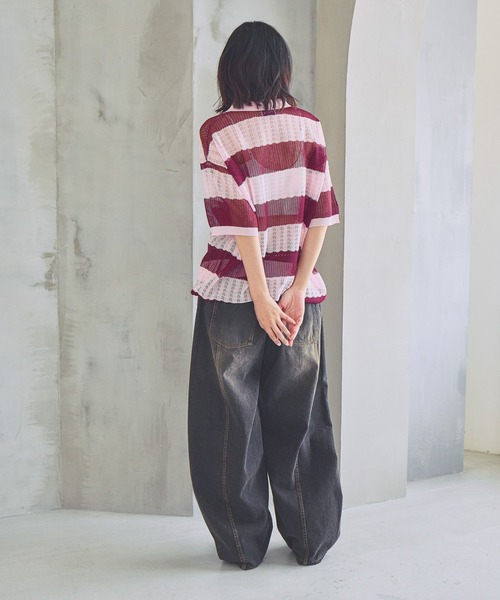 PBLIM ワイドパンツ ジーンズ デニム デニムパンツ 「UNISEX/3サイズ 