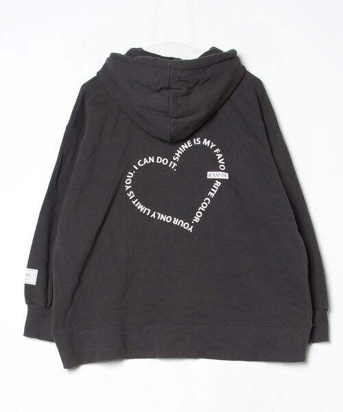 「feepur by saya」 プルオーバーパーカー MEDIUM ブラック レディース_画像2